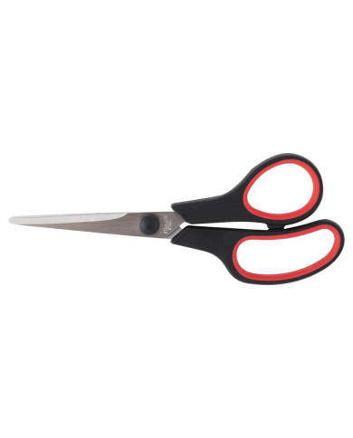 Nożyczki biurowe DRECT SG160 160mm, gumowy uchwyt, 12szt