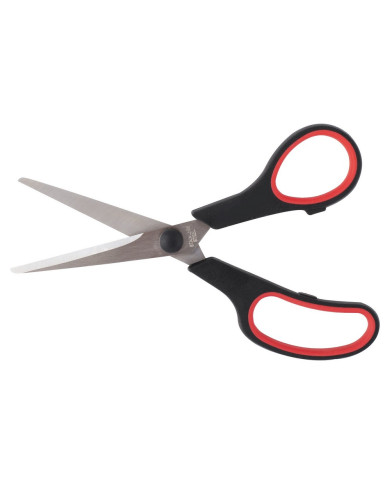 Nożyczki biurowe DRECT SG160 160mm, gumowy uchwyt, 12szt