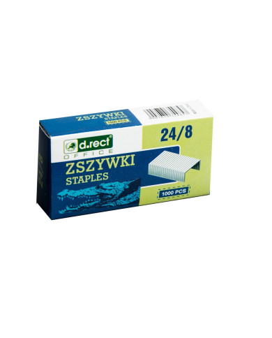 ZSZYWKI D.RECT 24/8 1000 szt. - biurowemax.pl
