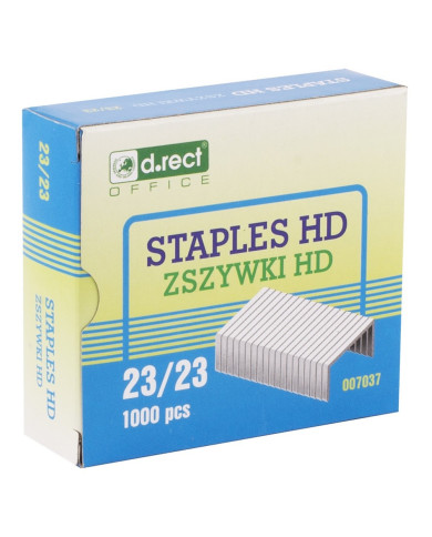 ZSZYWKI D.RECT HD 23/23 a'1000 - 10 sztuk, stalowe