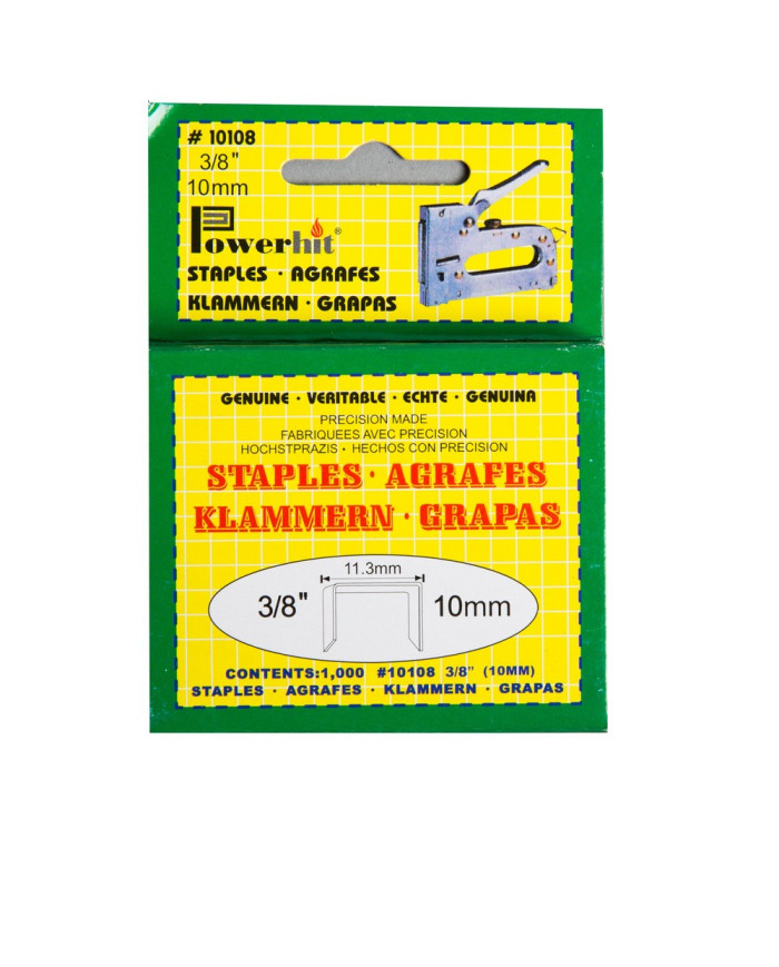 Zszywki tapicerskie 10mm 1000 szt. - biurowemax.pl