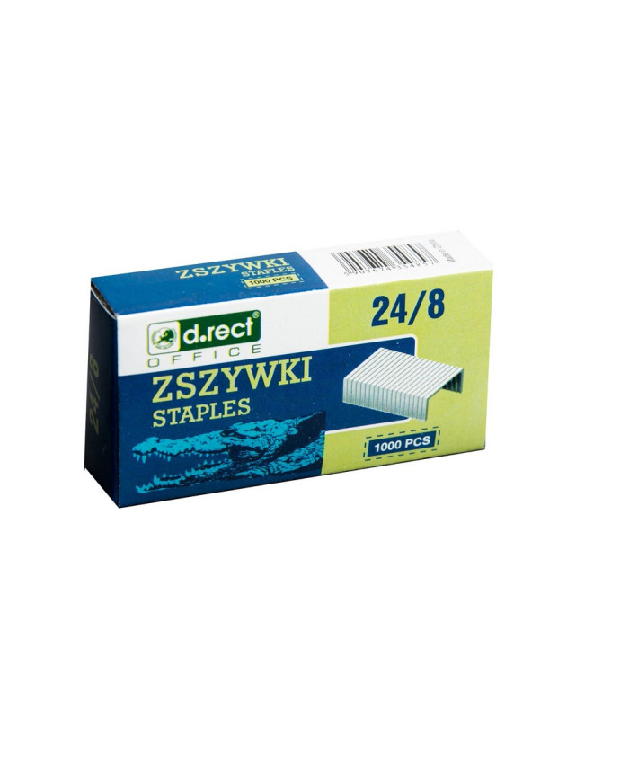 ZSZYWKI D.RECT 24/8 - 1000 sztuk | biurowemax.pl
